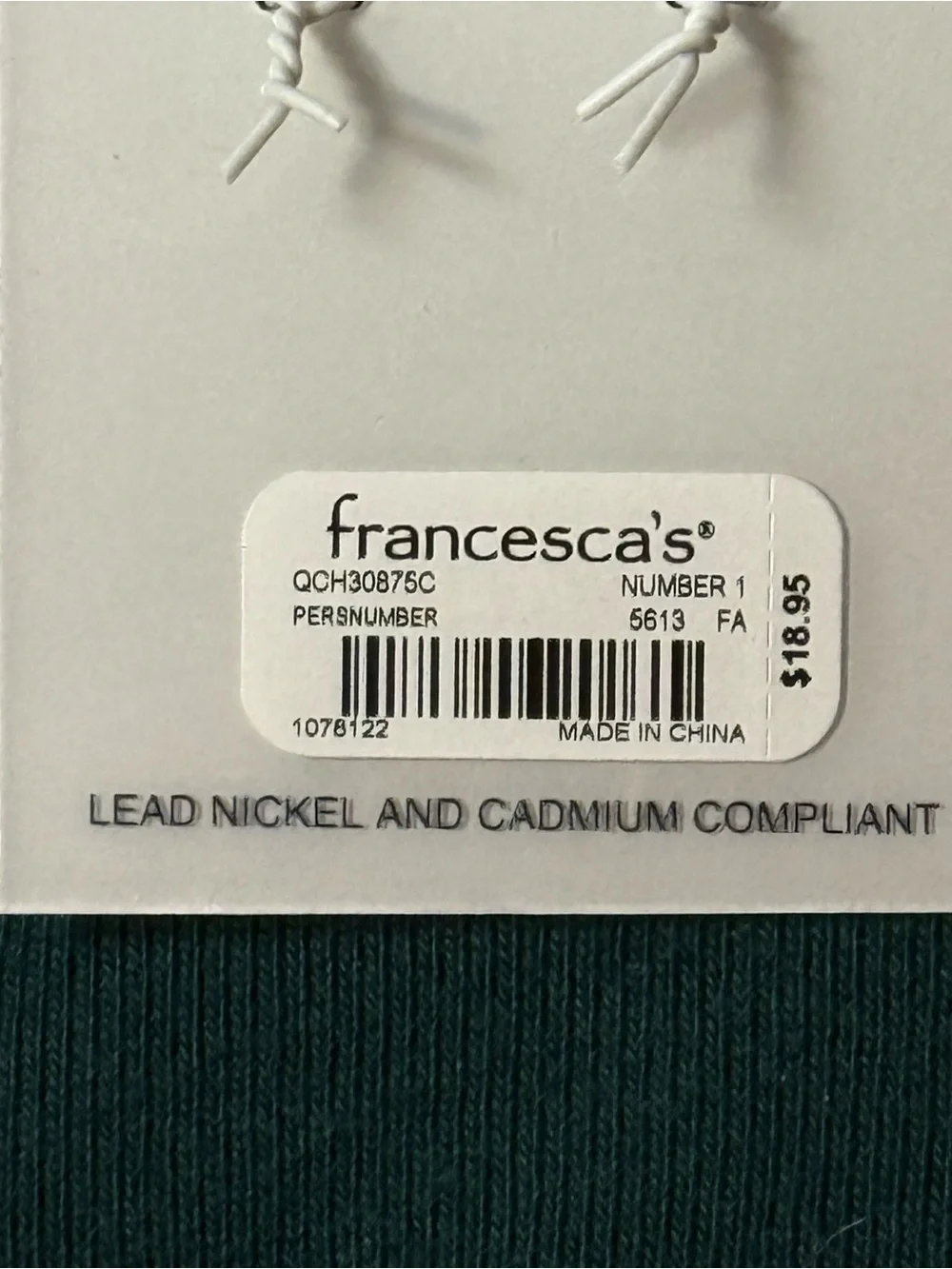 Francesca's Charm Bar Collection Charms
May Birthstone & Flower set of 2 - Picture 2 of 2